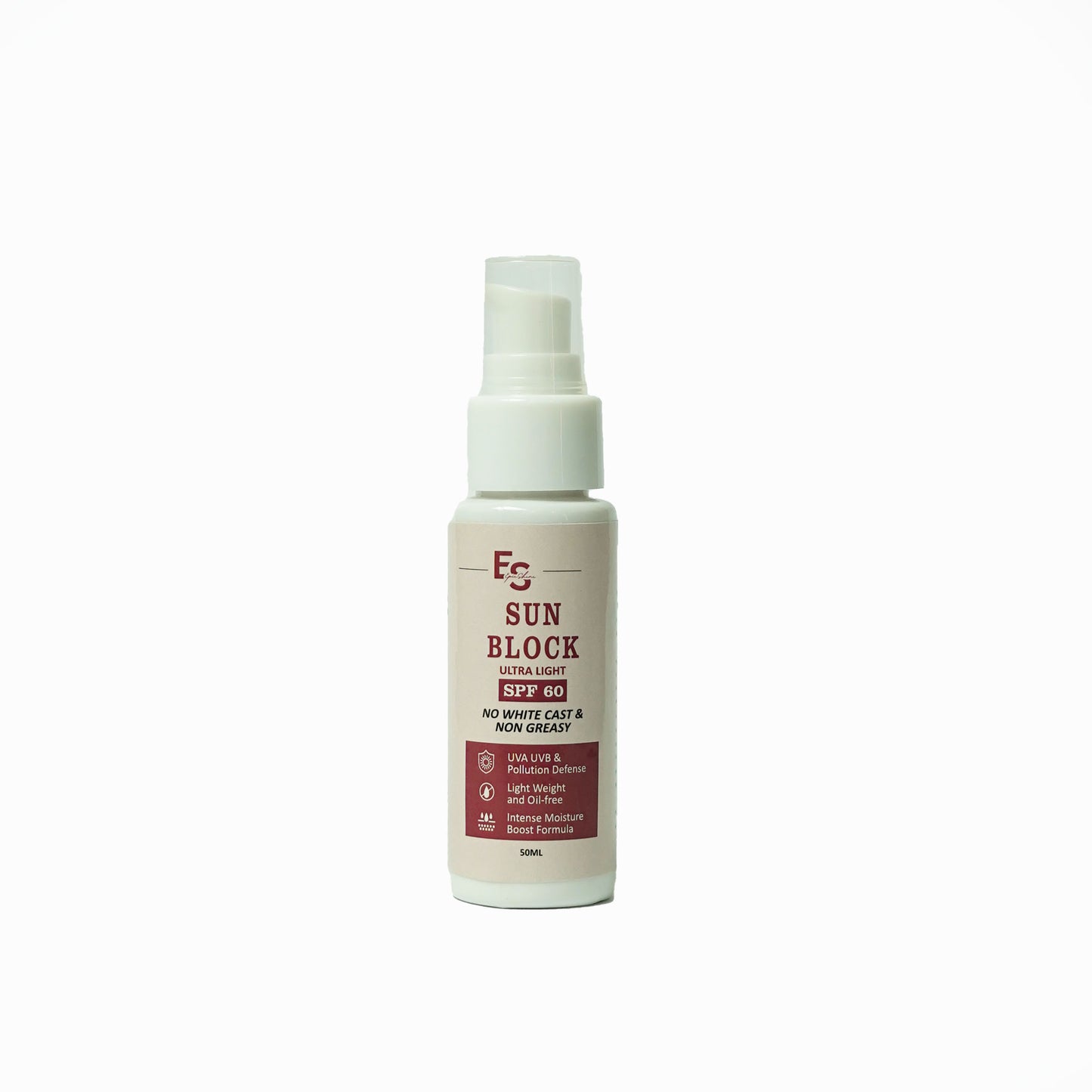 Sunblock SPF 60 - 50ml